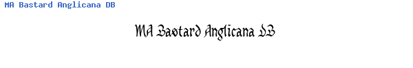 Fuente MA Bastard Anglicana DB.ttf