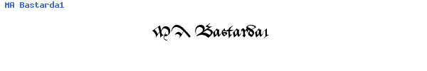 Fuente MA Bastarda1.ttf