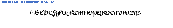Fuente MA GKursiv1 DB.ttf