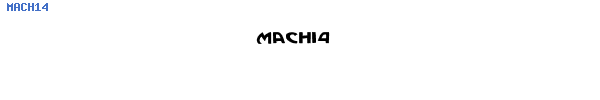 Fuente MACH14.TTF