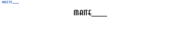 Fuente MAITE___.TTF