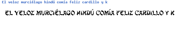 Fuente MANDARNN.TTF