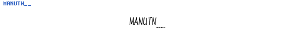 Fuente MANUTN__.TTF