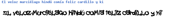 Fuente MECHAG.TTF