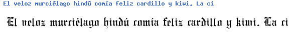 Fuente MEngraversOldEnglish.ttf