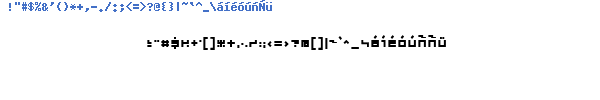Fuente MICRO.TTF