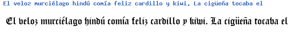 Fuente MIDEVEXR.TTF