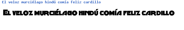 Fuente MINSPSW.TTF