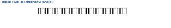 Fuente MSREF1.TTF