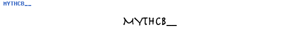 Fuente MYTHCB__.TTF