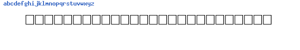 Fuente MachineBlock.ttf