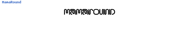 Fuente MamaRound.ttf