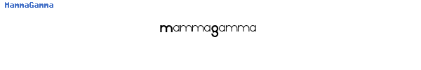 Fuente MammaGamma.ttf