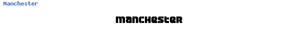 Fuente Manchester.ttf