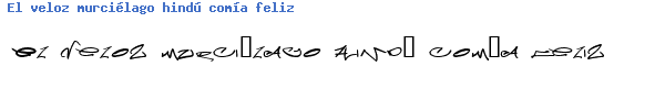 Fuente Meglapho.ttf