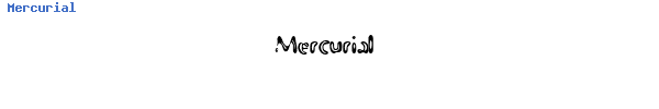 Fuente Mercurial.ttf