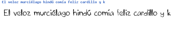 Fuente MiasScribblings.ttf