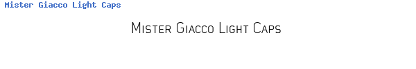 Fuente Mister Giacco Light Caps.ttf