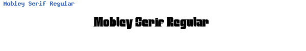 Fuente Mobley Serif Regular.ttf