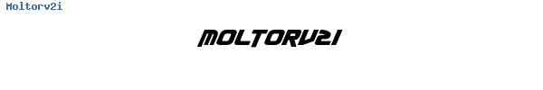 Fuente Moltorv2i.ttf