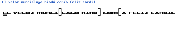 Fuente Morse Kode.ttf