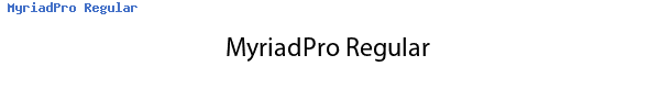 Fuente MyriadPro Regular.ttf
