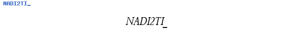 Fuente NADI2TI_.TTF