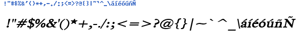 Fuente NADIWBI_.TTF