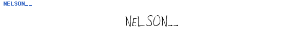 Fuente NELSON__.TTF