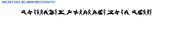 Fuente NINJAS.TTF