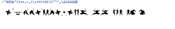 Fuente NINJAS.TTF