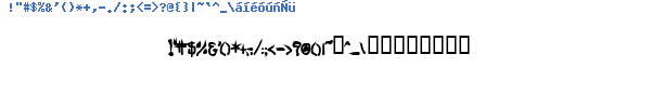 Fuente NINJP.TTF