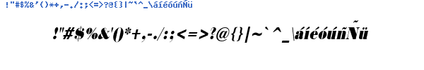 Fuente NORWACOI.TTF