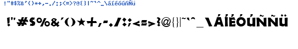 Fuente NWFDLANN.TTF