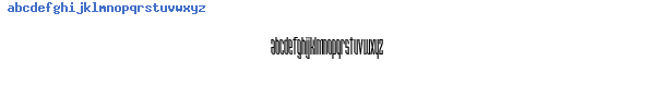 Fuente NarrowbandPrimeICG.ttf