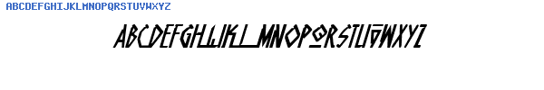 Fuente Native Alien Italic.ttf