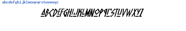 Fuente Native Alien Italic.ttf