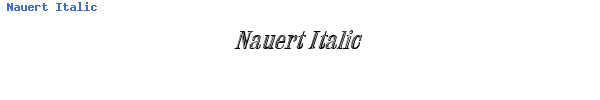Fuente Nauert Italic.ttf