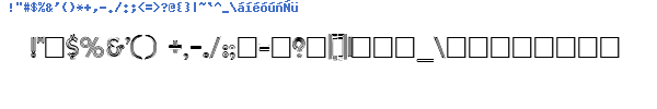 Fuente NearSighted.ttf