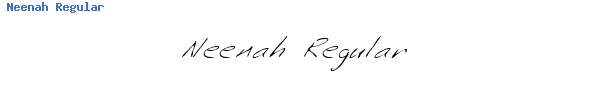 Fuente Neenah Regular.ttf