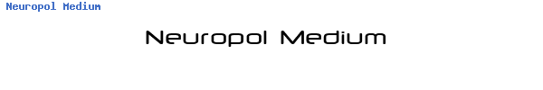 Fuente Neuropol Medium.TTF