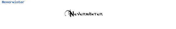 Fuente Neverwinter.ttf
