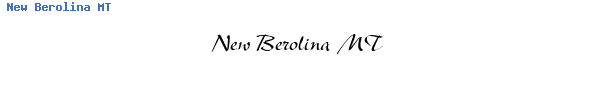Fuente New Berolina MT.TTF