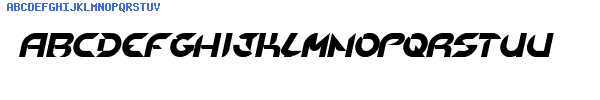 Fuente New Digital Italic.ttf