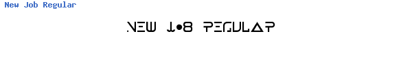 Fuente New Job Regular.ttf