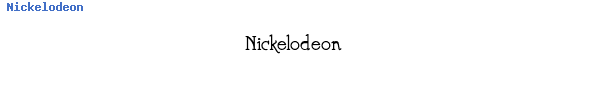 Fuente Nickelodeon.ttf