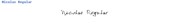 Fuente Nicolas Regular.ttf