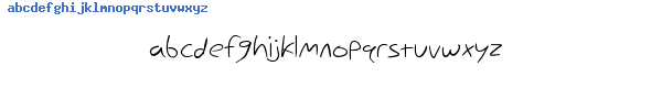 Fuente Nihilschiz Handwriting.ttf