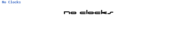 Fuente No Clocks.ttf