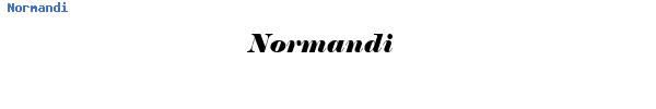 Fuente Normandi.ttf